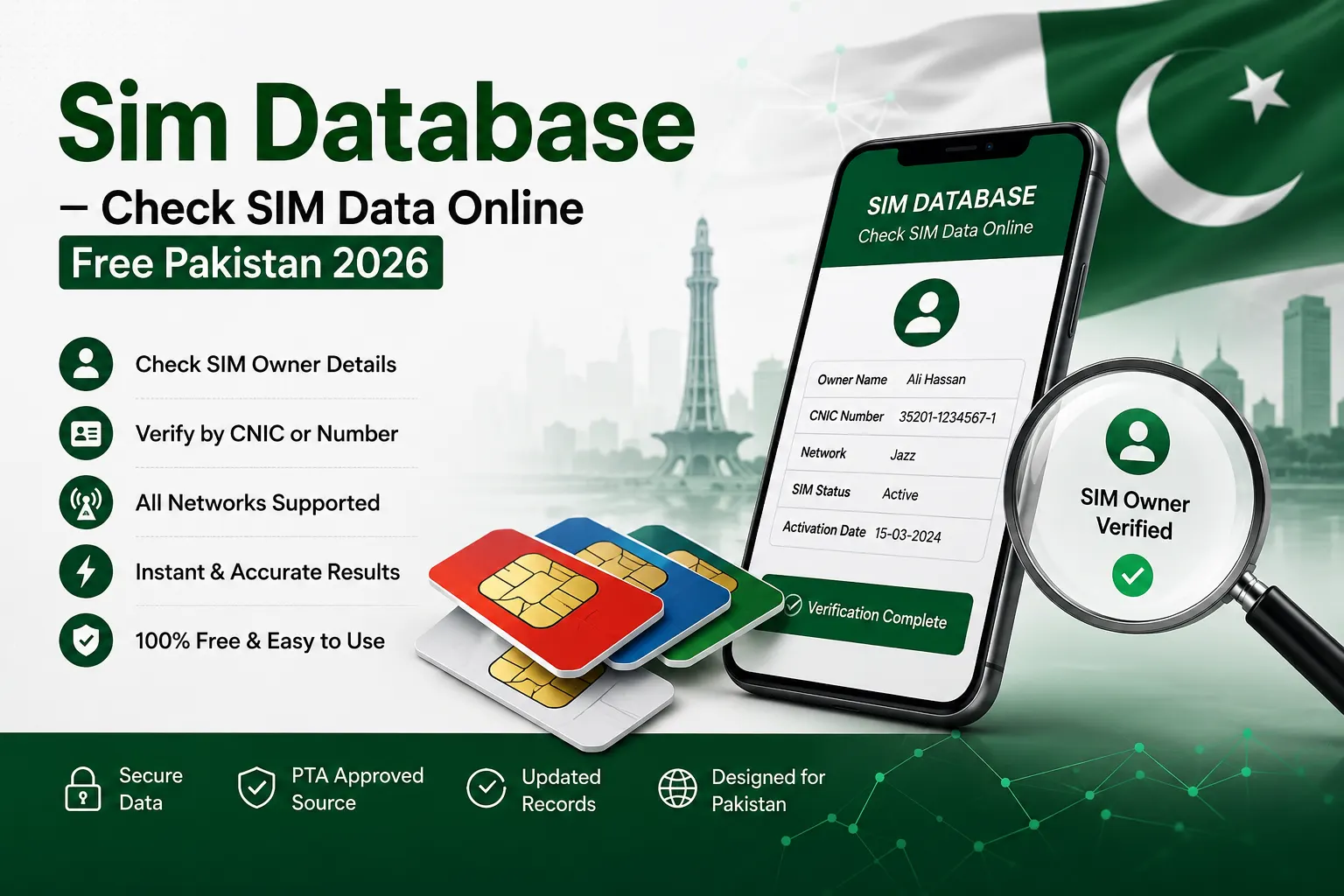SIM database